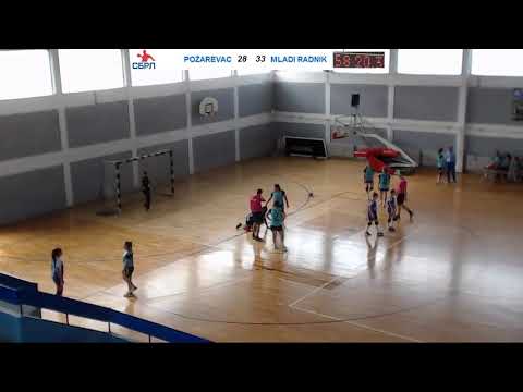 Baraž za popunu SuperB lige / ŽRK Požarevac - ŽRK Mladi Radnik