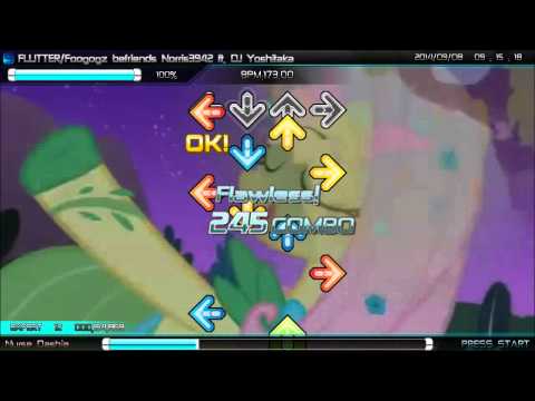 (StepMania) Foogogz befriends Norris3942 ft  DJ Youshitaka - Flutter (Baby Dragon Remix)