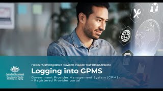 GPMS – Logging into the GPMS portal