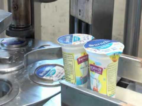 Cup filling & sealing machine