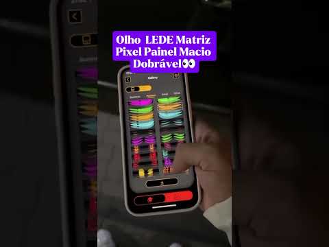 Olho de LED Matriz Pixel para o painel do seu carro