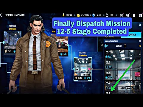 Finally Dispatch Mission 12-5 Stage Completed - Marvel Future Fight