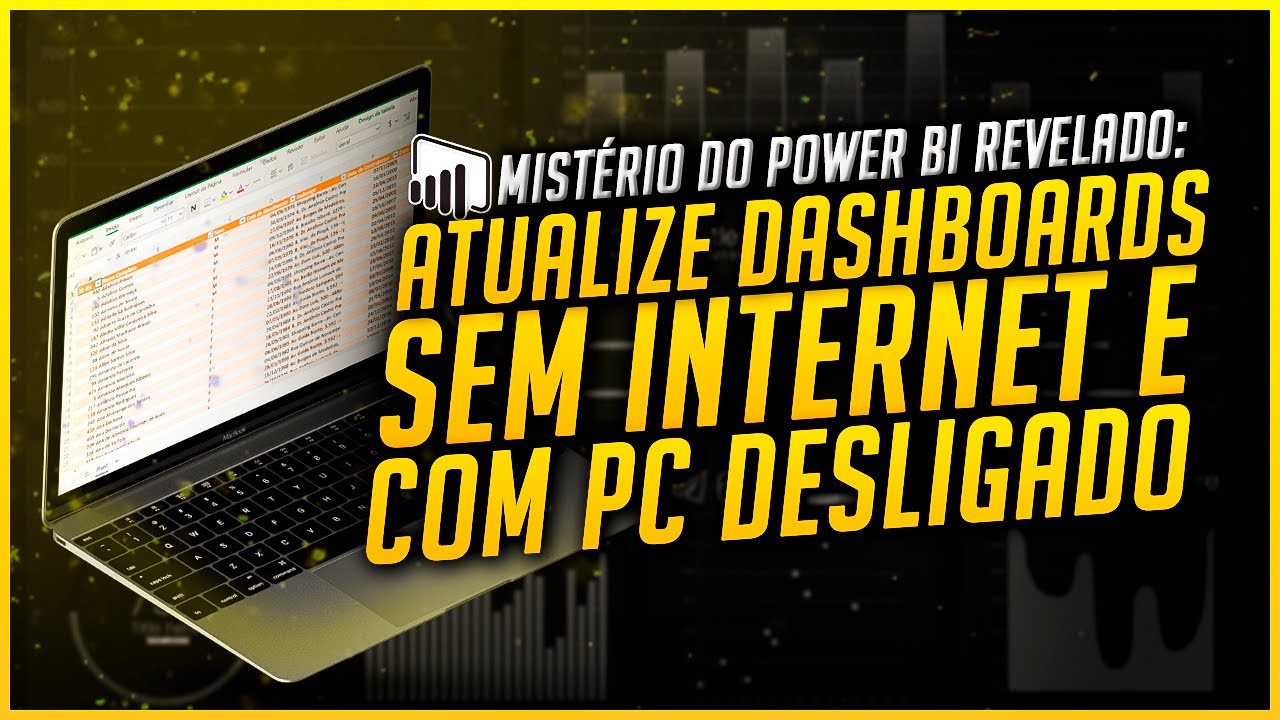 Como Atualizar um Dashboard no Power BI Automaticamente [Sem Gateway com OneDrive for Business]