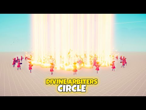 DIVINE ARBITERS CIRCLE vs EVERY FACTION | TABS Update Gameplay