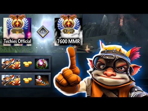 Can I comeback against rank 1700 with Techies?