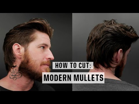 How to cut a Mullet - Mullet Haircut Tutorial