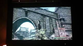 skyrim floating girl