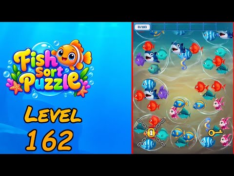 Fish Sort Puzzle Level 162 Walkthrough video thumbnail