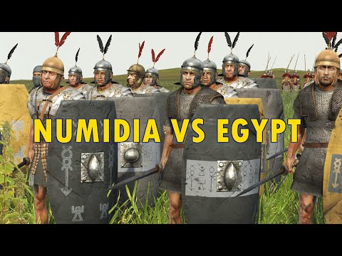 Numidia vs Egypt - Multiplayer Battle -  Total War Rome 2