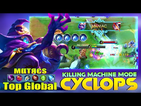 Cyclops Killing Machine Mode! Top Global Cyclops by мαтяєѕ☂ ~ Mobile Legends