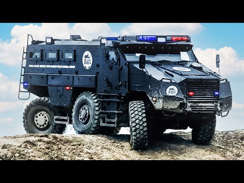 8 VEICOLI MILITARI E DELLA POLIZIA PIÙ BELLI
