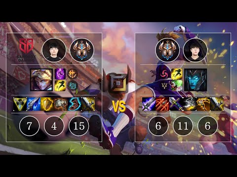 SB Route Ezreal vs Ruler Kalista Bot - KR Challenger Patch 10.11