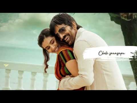 Dhinaku Dhin Jiya Song Lyrics 🥰🥰💝❣️🤩 Ravi Teja| Romantic Love 😽😘 Latest| Trending 🤗😍| Telugu Best 😘😍