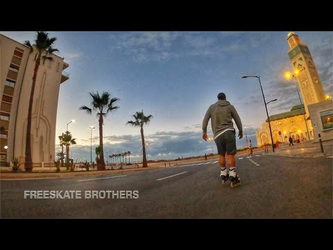 Freeskate in Corona Time - Casablanca