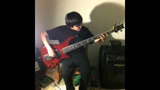 Oxymoron on the outside verse (bass cover)