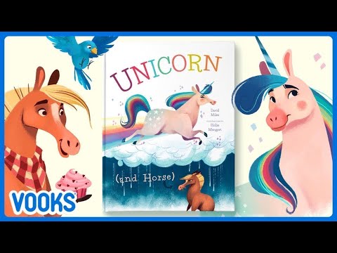 Read Aloud Kids Book: Unicorn and Horse! | Vooks Narrated Storybooks