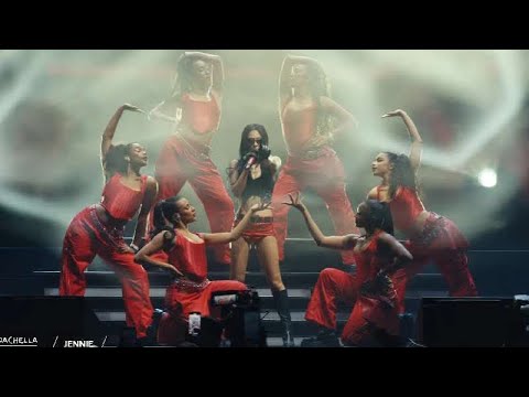Jennie Kim Performs "ExtraL” FANCAM Coachella 2025 | Outdoor Theatre Stage