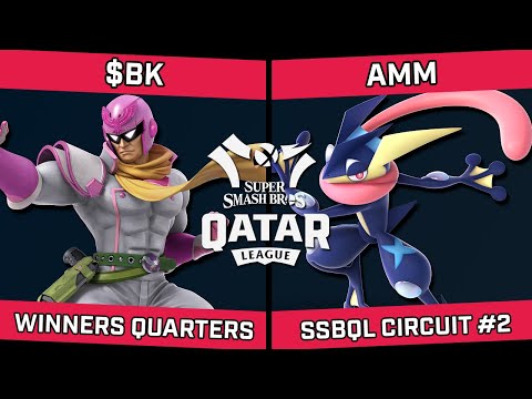 $BK (Captain Falcon) vs AMM (Greninja) - 2023 SSBQL Circuit #2