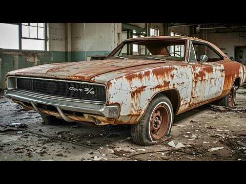 Satisfying Car Rebuild | 1968 Dodge Charger R/T Full Restoration Journey ASMR