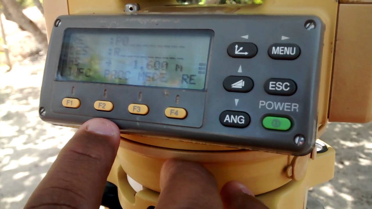 tutorial levantamento com estação total TOPCON Agrimensores RR.