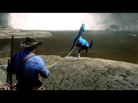 Arthur trying to catch the Most expensive horse - Rdr2 Gameplay