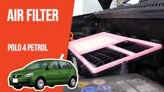Youtube thumbnail of video "How to replace the air filter Polo mk4 1.4 💨"