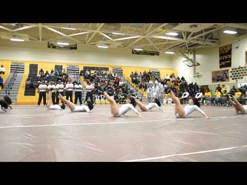 Warren County HS "Platinum Ice" Dancers @ Highland Springs 2015