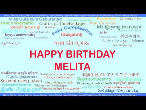 Melita   Languages Idiomas - Happy Birthday