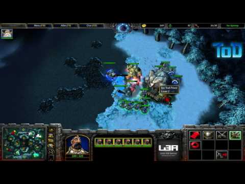 Warcraft III #279 - ToD & Grubby 2v2 vs Undead&Orc (Maelstorm)