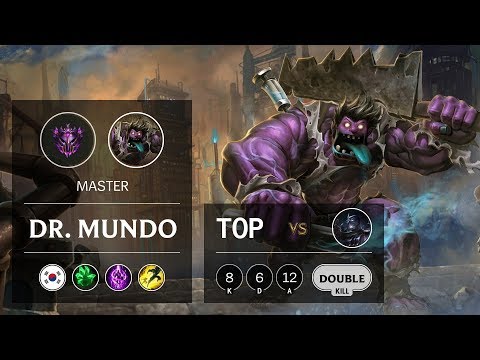 Dr. Mundo Top vs Shen - KR Master Patch 9.17