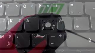 How to put back a laptop keyboard key ACER TOSHIBA HP DELL ASUS