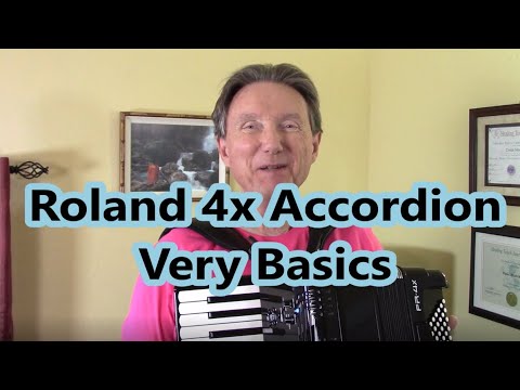 ~Roland 4x Accordion - Very Basic Instructions