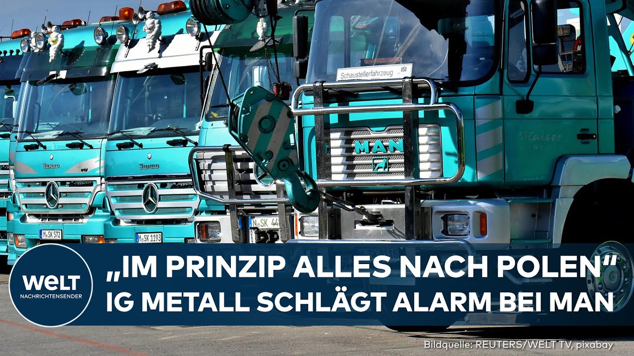 SCHOCK FÜR MAN-WERKE: Geht Deutschlands Lkw-Produktion nach Polen?