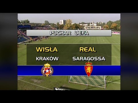 UEFA Cup 2000-01. Wisla Krakow - Real Zaragoza (28.09.2000)