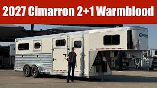 A preview image of the linked video showcasing 2027 Cimarron Norstar Warmblood 2 + 1