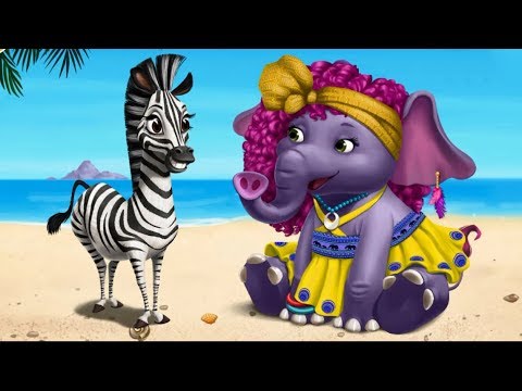 Jungle Animal Hair Salon 2 Elephant Sarah Fun Animal Care Games Makeover Dress Up Game for Children