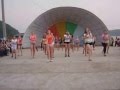 Танец черлидеров в лагере Альбатрос 2 смена 2014 