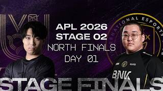 【大阪Major予選】Asia Pacific League 2026 - North - STAGE2 - FINALS Day1｜プロリーグ日本語配信