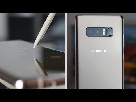 Test Galaxy Note 8 Video