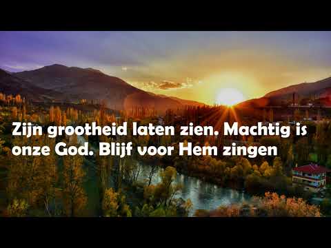 Opwekking met tekst 835 Blijf voor Hem zingen (versie 2)