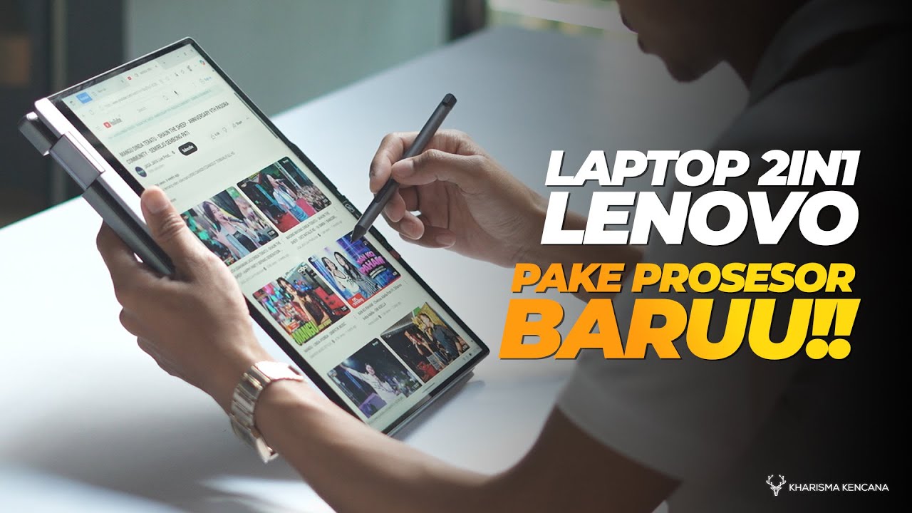 LENOVO IDEAPAD 5 2 IN 1 14IAL10-38ID | LAPTOP 2IN1 TERBARU DARI LENOVO!! PAKE PROSESOR PALING BARU!!
