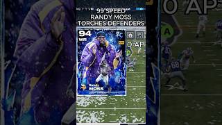 99 Speed Randy Moss Torches Defenders! #madden26 #madden26ultimateteam #nfl #mut26 #vikings