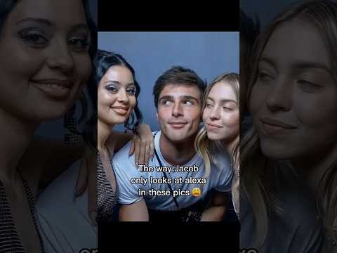 The way Jacob Elordi only looks at alexa demie in these pics 😭