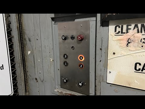 Lexan Freight! Otis Traction Freight Elevator in Cleveland, OH