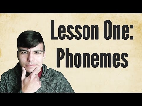 How to Make a Fantasy Language: Phonemes & Sounds (Lesson One)