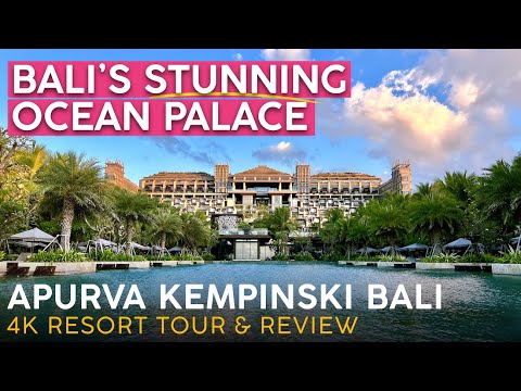 APURVA KEMPINSKI Bali, Indonésia【Tour e avaliação do resort 4K】BREATHTAKING Bali Resort