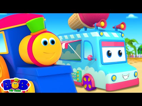 Ice Cream Song, Fun for Kids, Cartoon Video by Bob The Train
