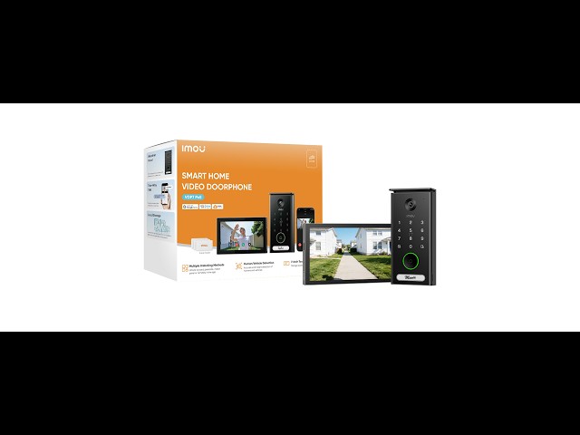 Interphone vidéo Imou VDP7 PoE Écran 7” 2K 125° Fils Vision nocturne video