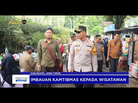 POLRES NGAWI PENGAMANAN TEMPAT WISATA