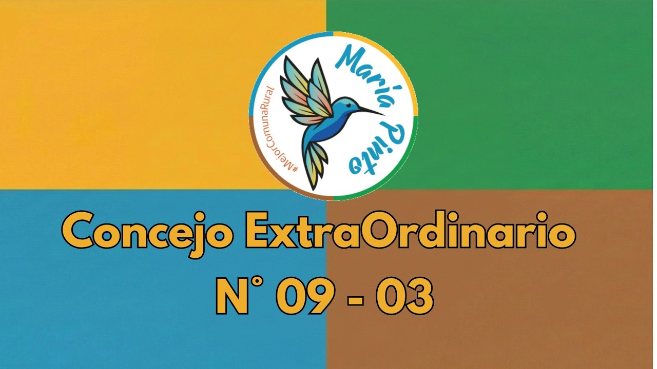 CONCEJO EXTRAORDINARIO N° 09-03 24-02-2026